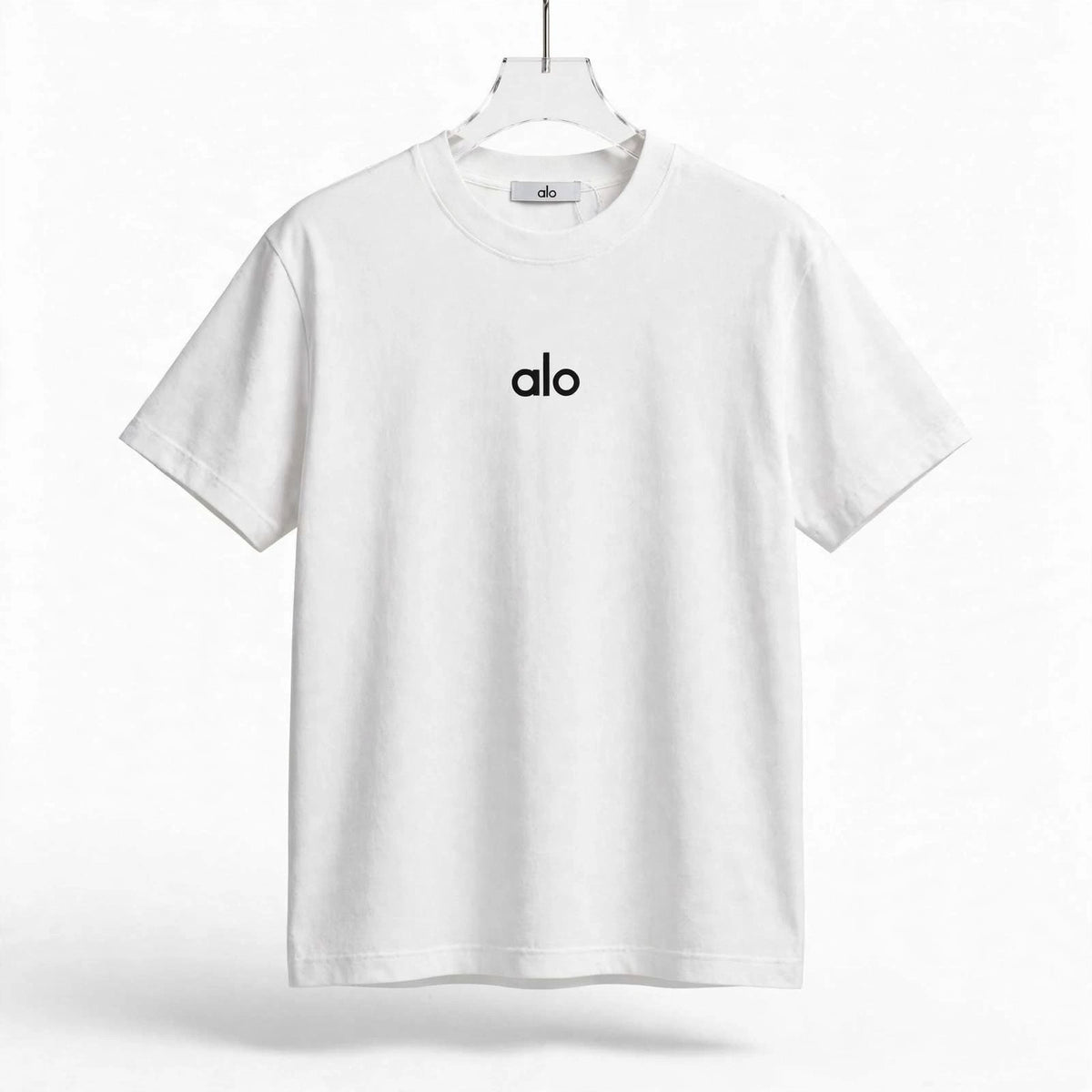 Minimalist Cosy- shirt M Logo Cotton - White / Black - Unisex