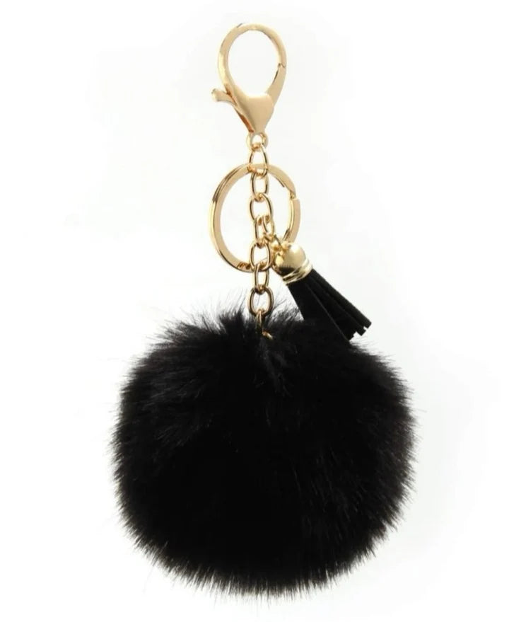 Pom Pom Keychain