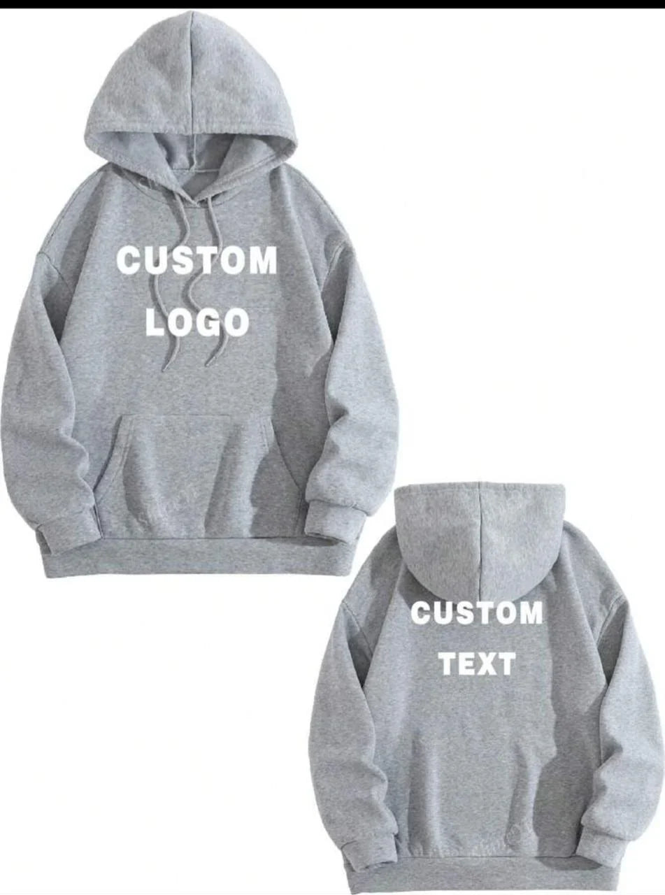 Customizable Christmas Slogan Hoodie