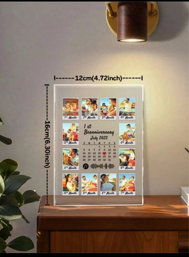 1pc Personalized Music Plaque Family