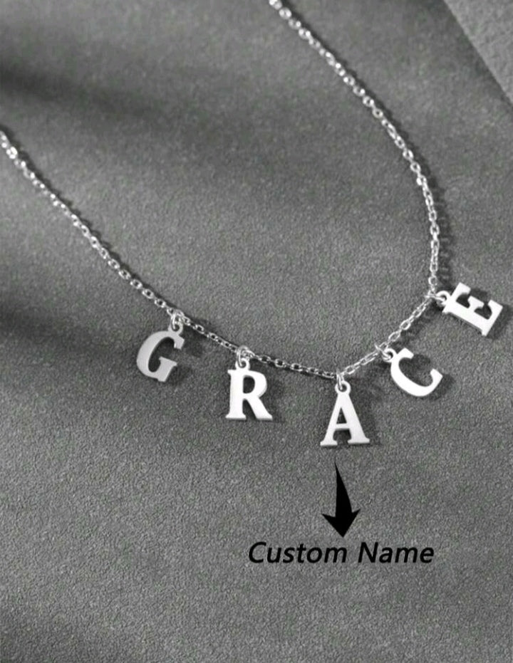 Custom Nameplate Necklace