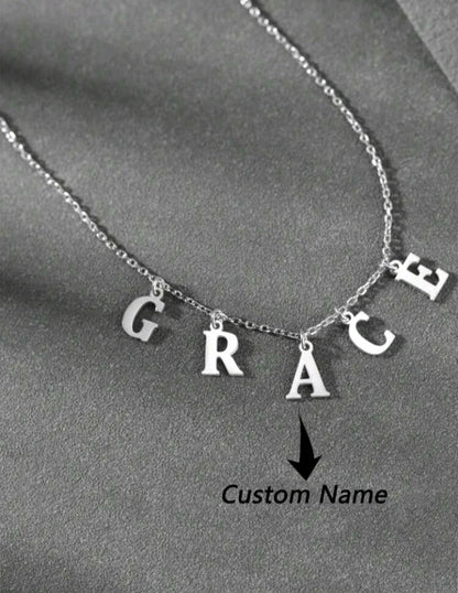 Custom Nameplate Necklace