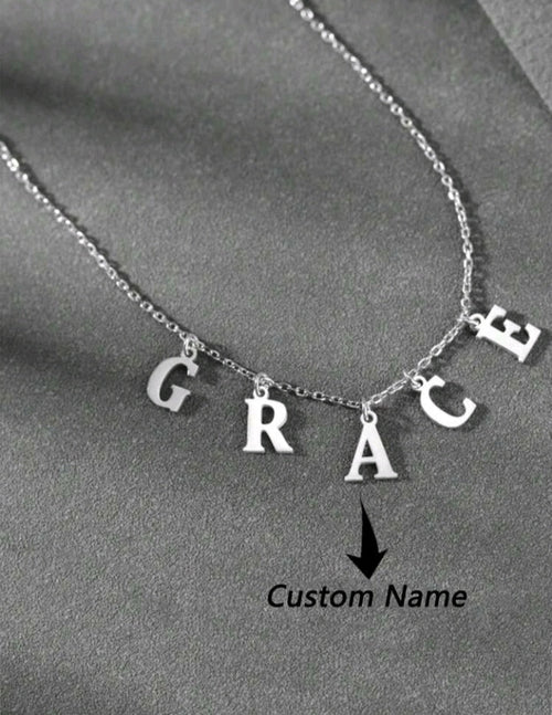 Custom Nameplate Necklace