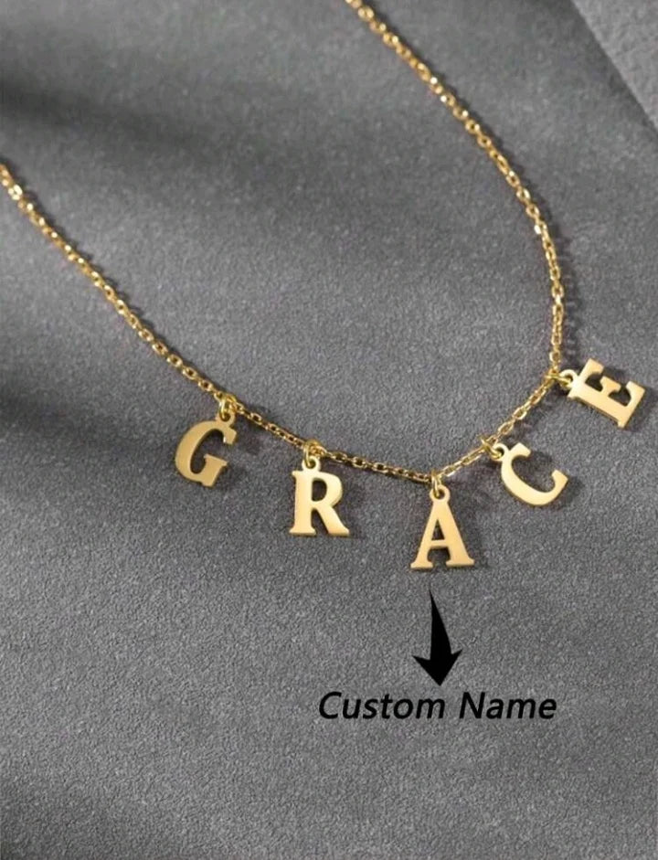 Custom Nameplate Necklace