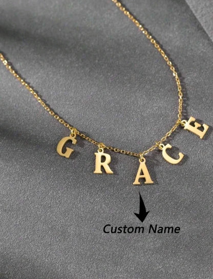 Custom Nameplate Necklace
