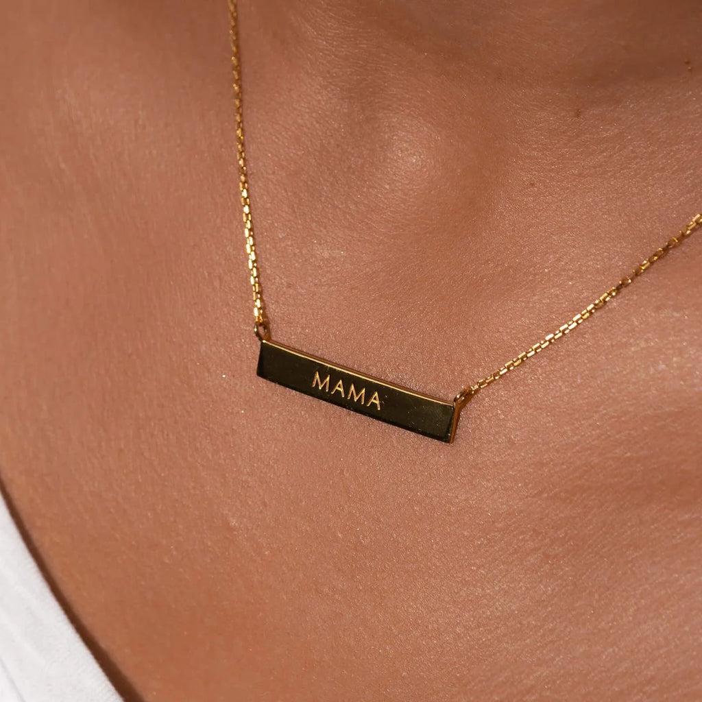 Personalized Bar Name Necklace