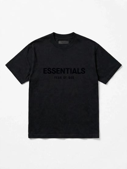 Veloura Core Oversized Tee - Noir