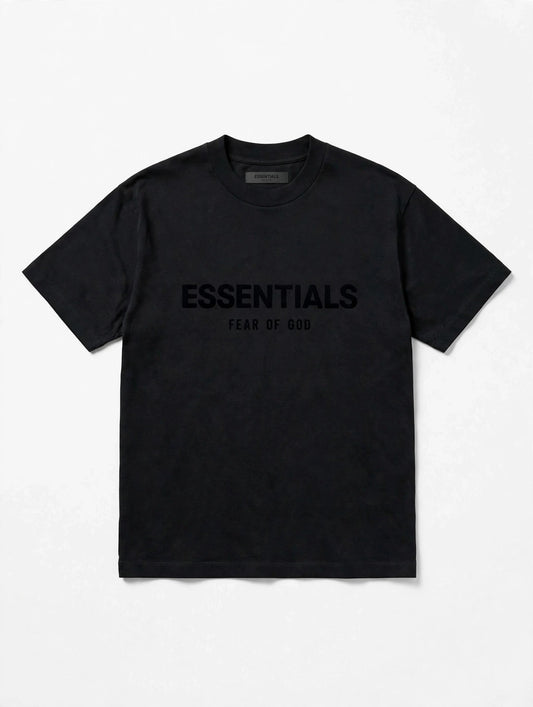 Veloura Core Oversized Tee - Noir