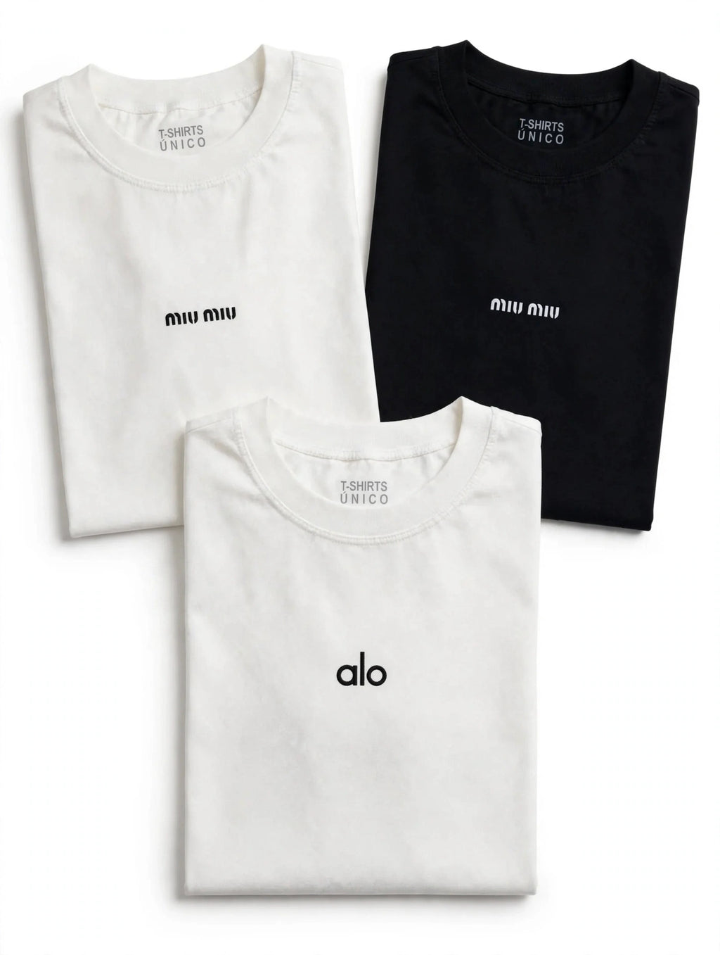 Minimalist Cosy- shirt M Logo Cotton - White / Black - Unisex