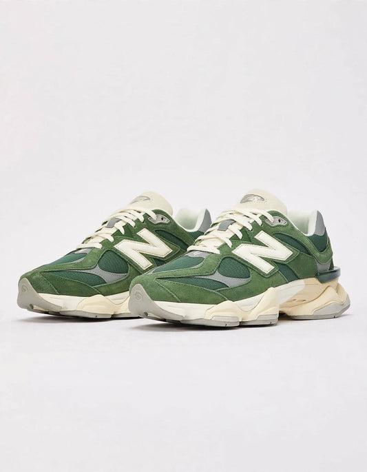 New Balance 9060 - Forest Green / Cream White