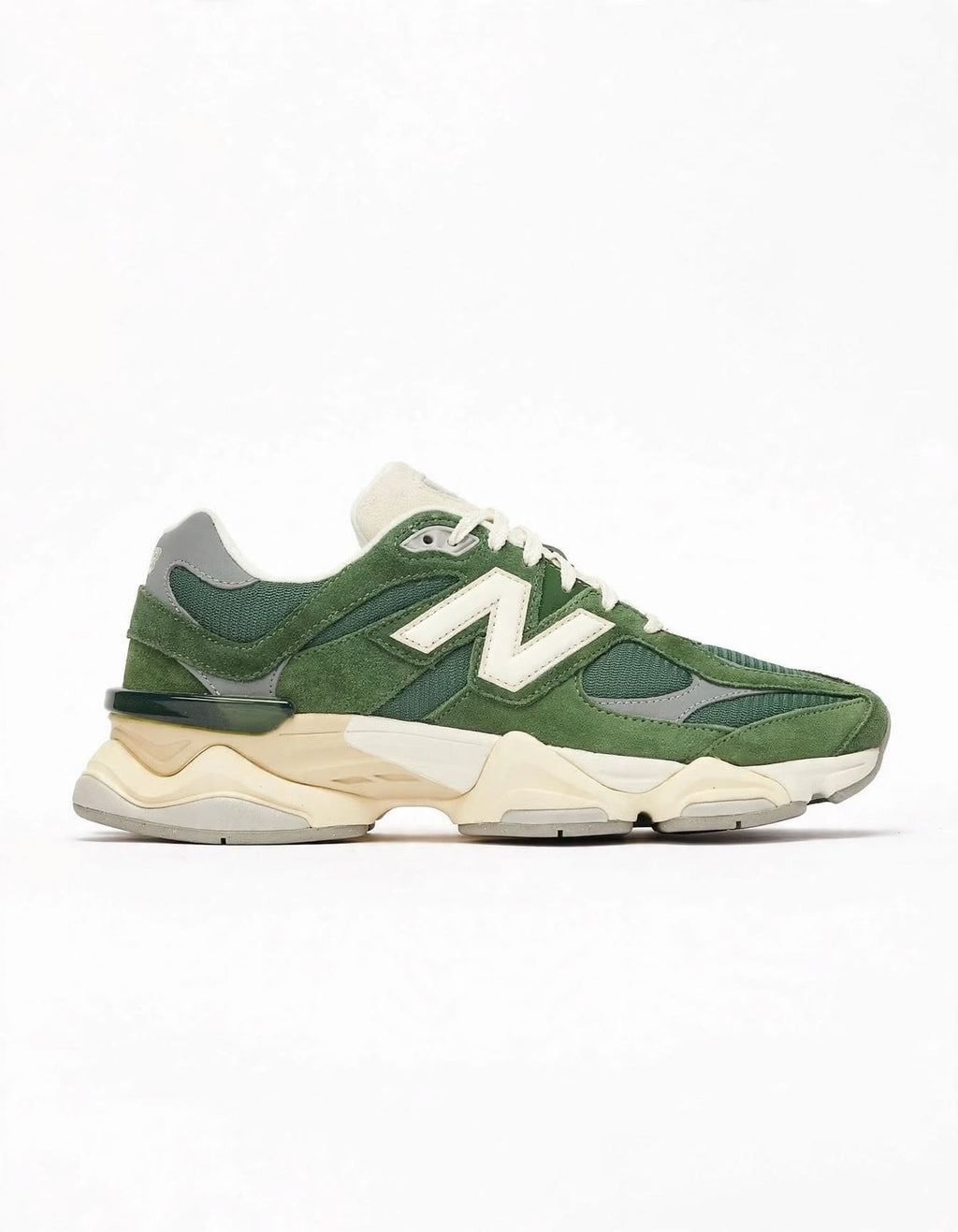 New Balance 9060 - Forest Green / Cream White