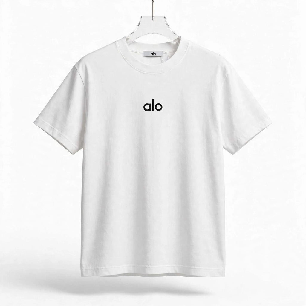 Minimalist Cosy- shirt M Logo Cotton - White / Black - Unisex