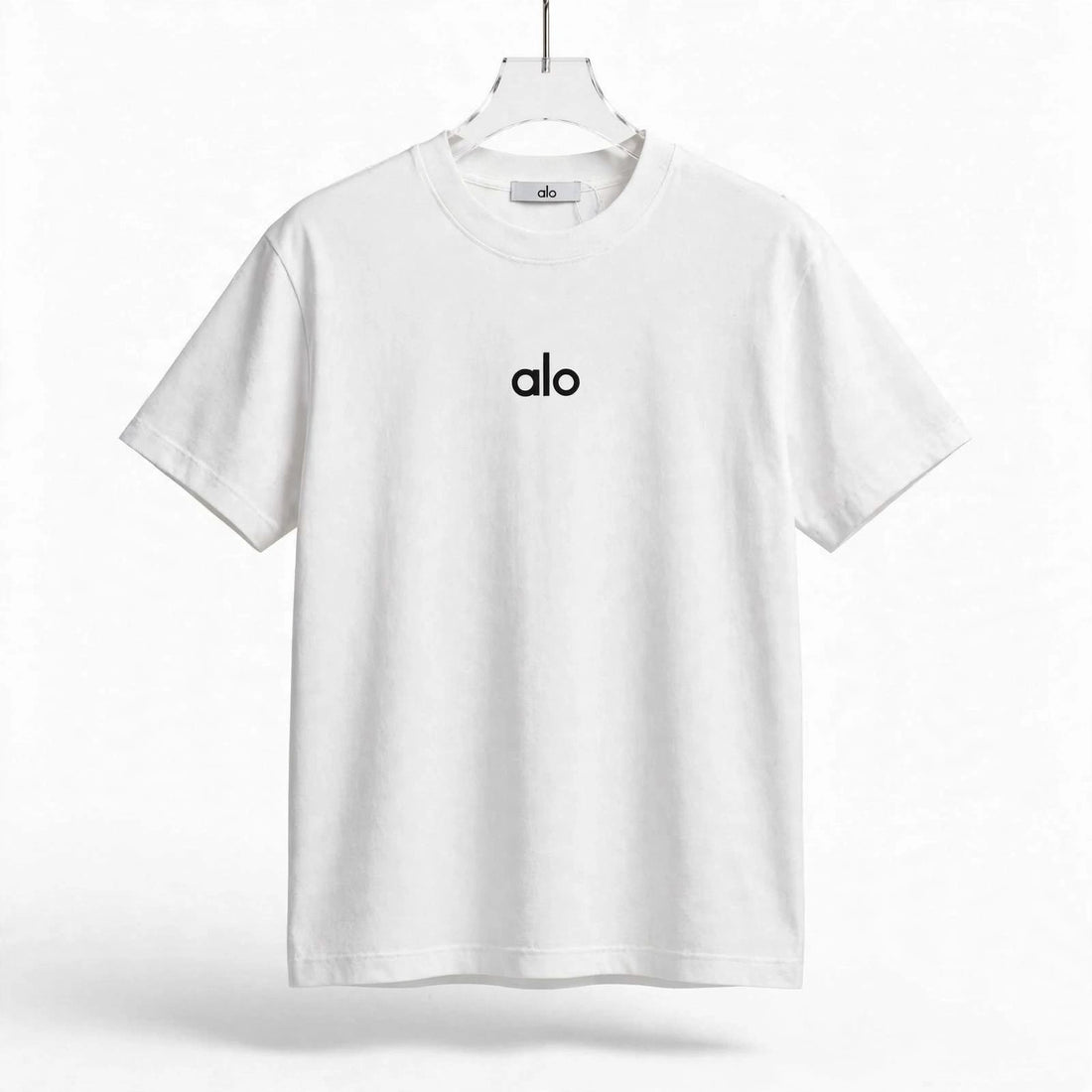 Minimalist Cosy- shirt M Logo Cotton - White / Black - Unisex