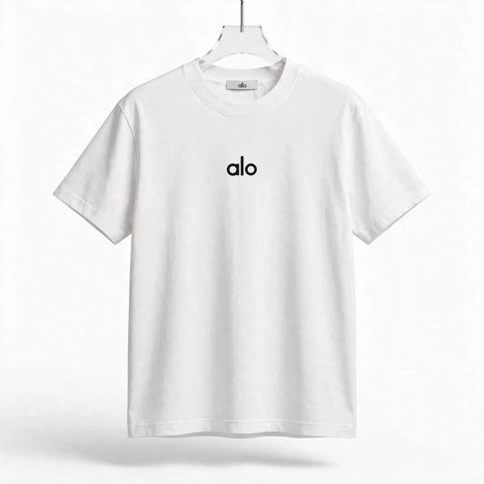 Minimalist Cosy- shirt M Logo Cotton - White / Black - Unisex