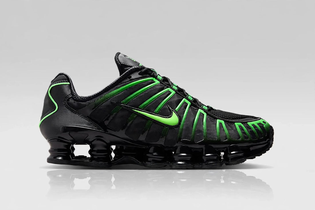 The Nike Shox TL Thermoreactive Green