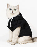 Peach Fuzz Fleece Pet Hoodie - Sleeveless Hooded Sweatshirt for Cats & Dogs