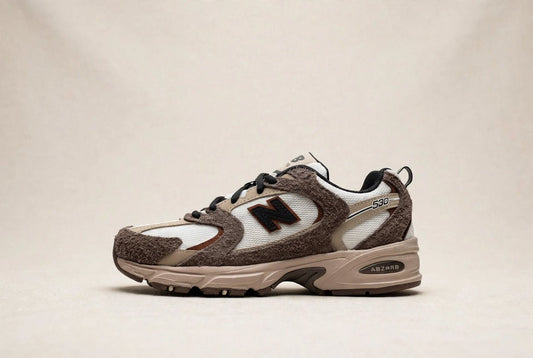 New Balance 530 Beige Brown - White