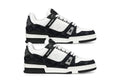 LV Trainer - Black / White Monogram Denim