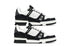LV Trainer Black White Monogram Denim sneakers