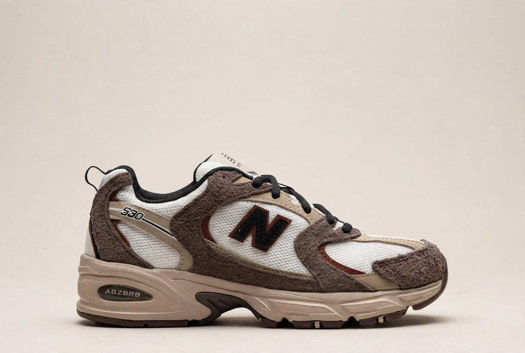 New Balance 530 Beige Brown - White
