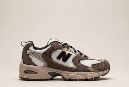 New Balance 530 Beige Brown - White