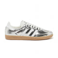 ADIDAS SAMBA OG SILVER CRACKED METALLIC