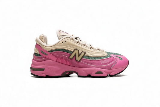 New Balance 1000 Pink / Sand / Forest Green