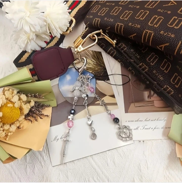Veloura Butterfly Charm Keychain ⭐