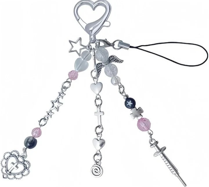 Veloura Butterfly Charm Keychain ⭐