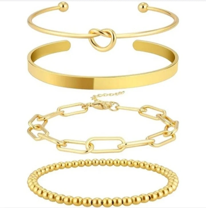 Veloura Luxe Stackable Bangle Set