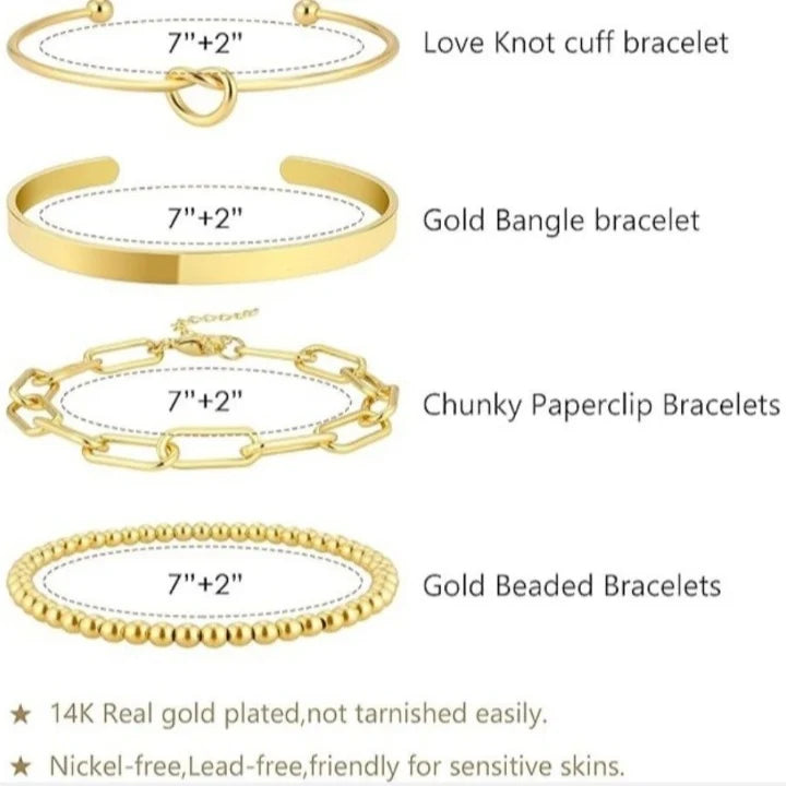 Veloura Luxe Stackable Bangle Set