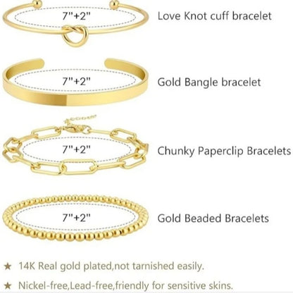 Veloura Luxe Stackable Bangle Set