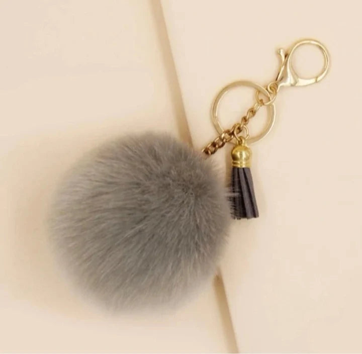 Pom Pom Keychain