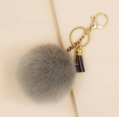 Pom Pom Keychain