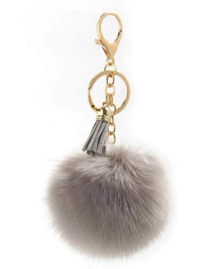 Pom Pom Keychain