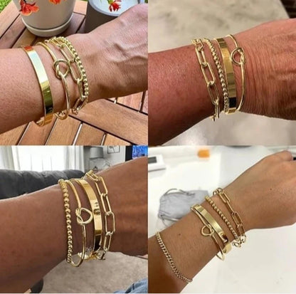 Veloura Luxe Stackable Bangle Set