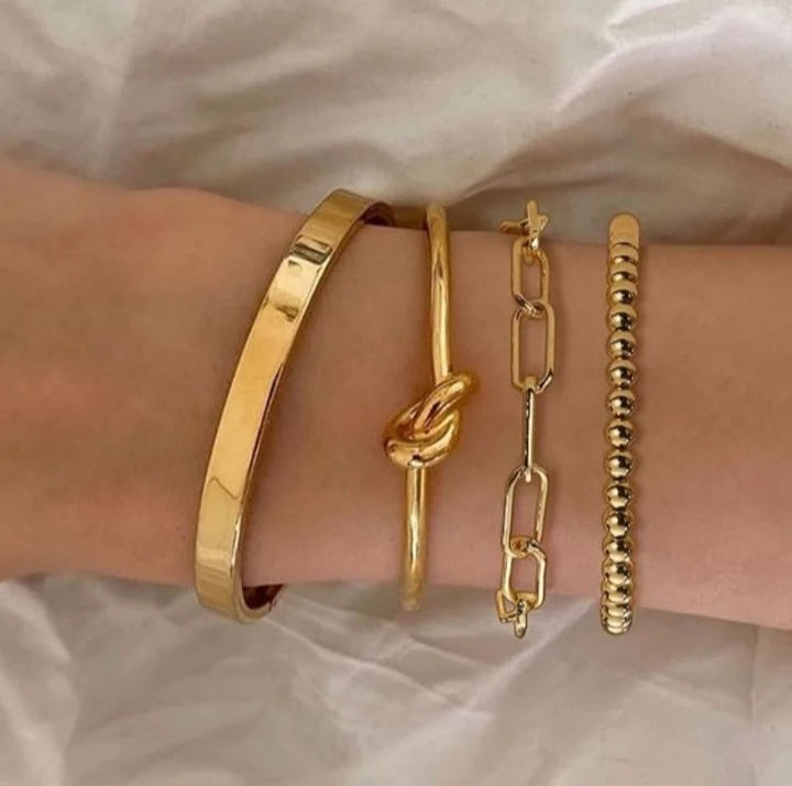 Veloura Luxe Stackable Bangle Set