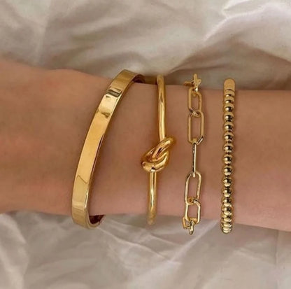 Veloura Luxe Stackable Bangle Set