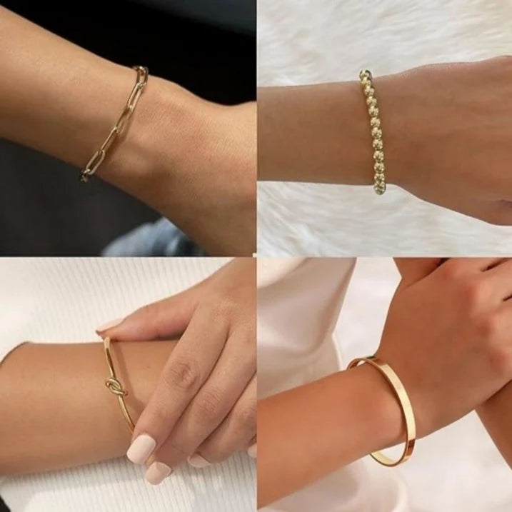 Veloura Luxe Stackable Bangle Set