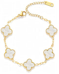 CLOVER BRACELET - WHITE