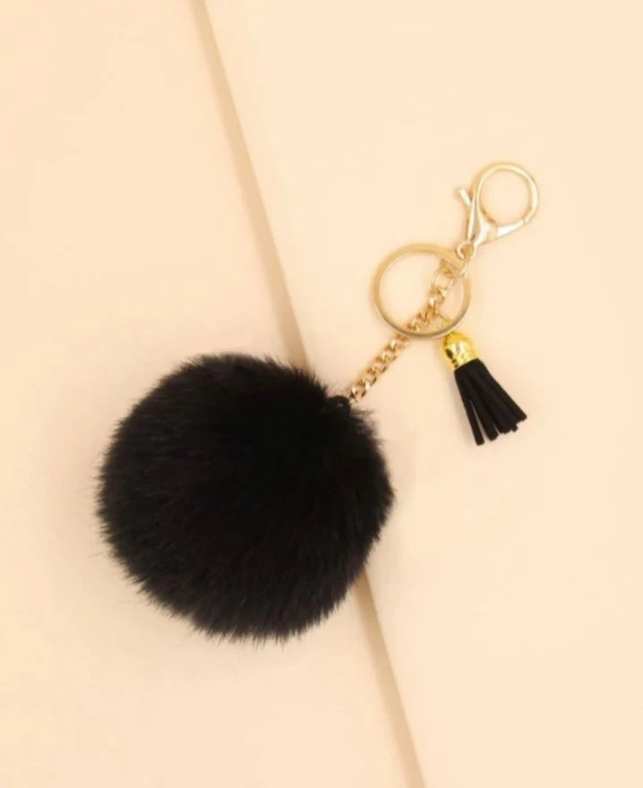 Pom Pom Keychain