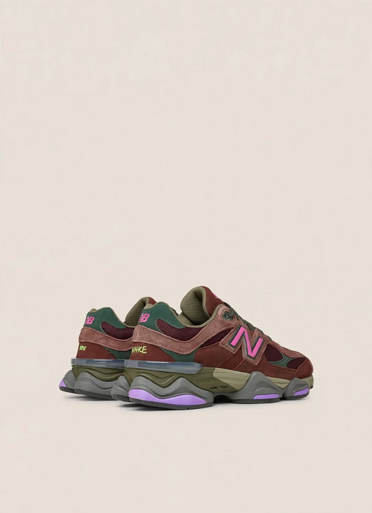 New Balance 9060 - Burgundy Truffle / Pink Glow