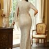 Gold Evening  Dress