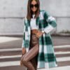 Winter Brushed Mid-length Coat