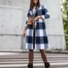 Winter Brushed Mid-length Coat